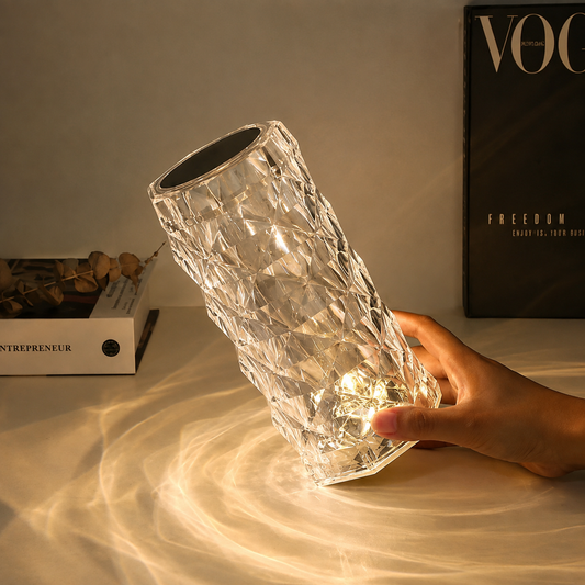 Crystal Ripple Table Lamp