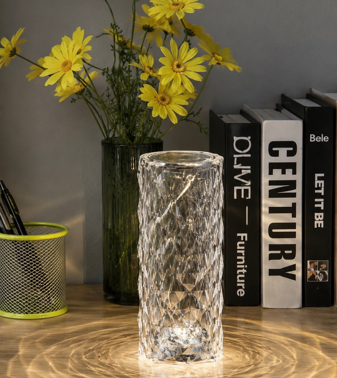 Crystal Ripple Table Lamp