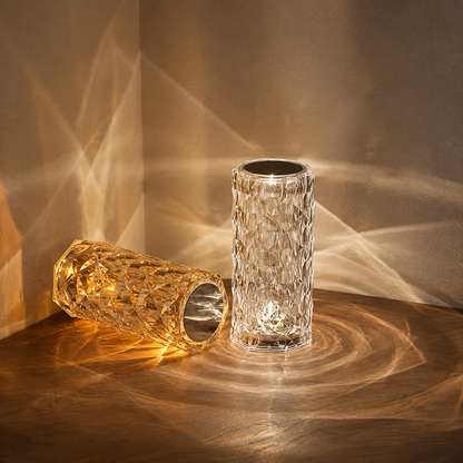 Crystal Ripple Table Lamp