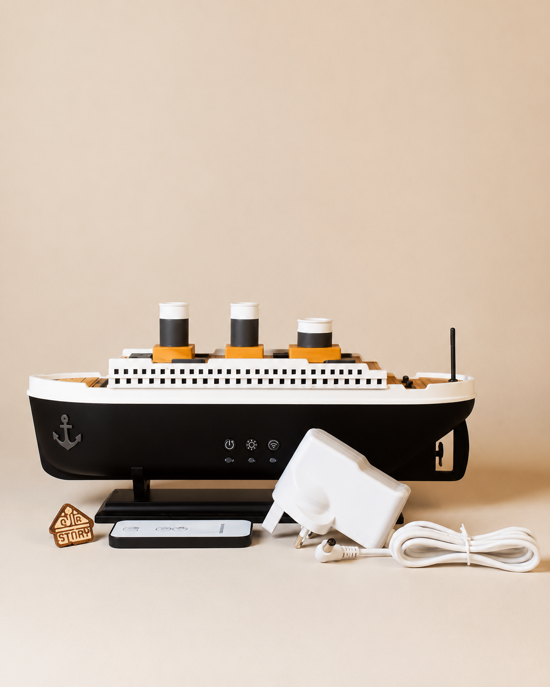 Titanic Ship Jellyfish Aroma Diffuser | LED Light Humidifier | Essential Oil Aromatherapy