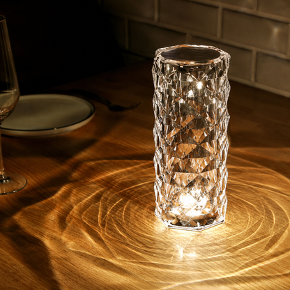 Crystal Ripple Table Lamp