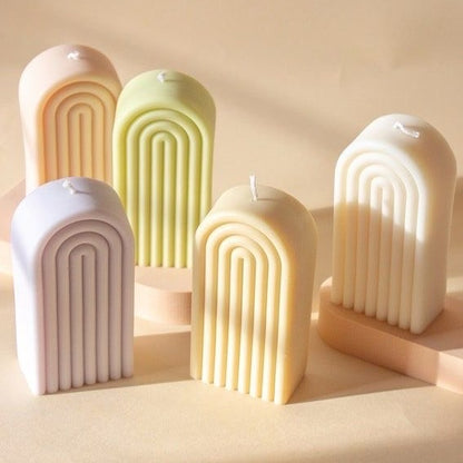 Rainbow Shape Candle