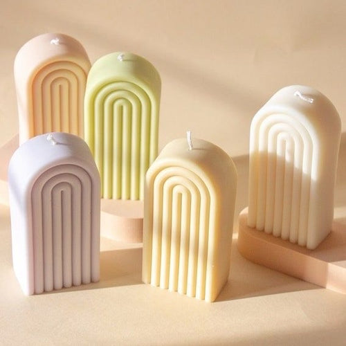 Rainbow Shape Candle