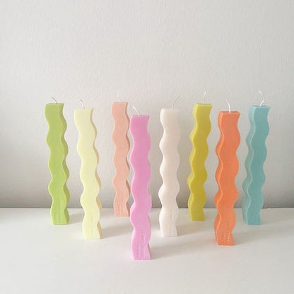 Long Wavy Candle