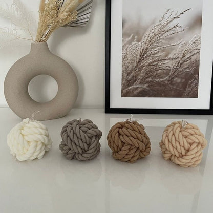 Knotted Rope Candle