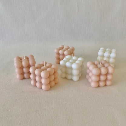 Pastel Bubble candle