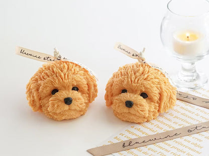 Puppy Face Candle