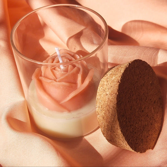 Rose Jar Candle