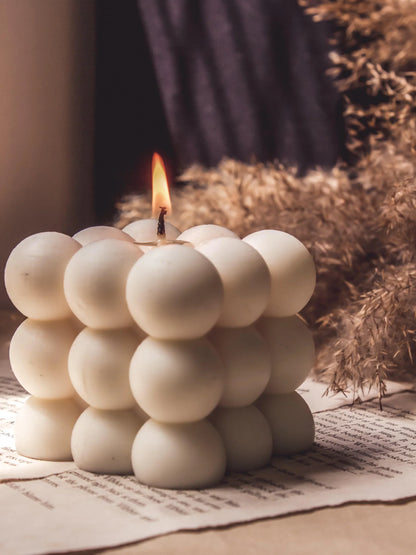 Pastel Bubble candle